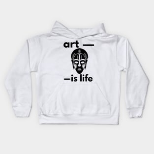 Art is Life Kids Hoodie